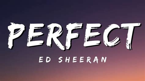 perfect ed sheeran lyrics|ed sheeran perfect lyrics leroy.